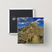 Badlands-Formationen im Provinzialpark Dinosaur 5 Button (Vorne & Hinten)