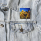 Badlands-Formationen im Provinzialpark Dinosaur 6 Button (Beispiel)