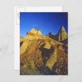Badlands-Formationen im Provinzpark Dinosaur 6 Postkarte (Vorne/Hinten)