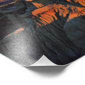 Badlands im Nationalpark Theodore Roosevelt Fotodruck (Ecke)