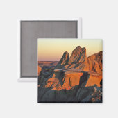 Badlands im Nationalpark Theodore Roosevelt Magnet (Vorderseite/Rückseite)