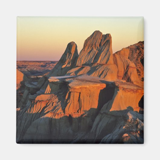 Badlands im Nationalpark Theodore Roosevelt Magnet (Vorne)