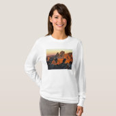 Badlands im Nationalpark Theodore Roosevelt T-Shirt (Vorne ganz)