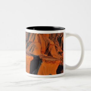 Badlands im Nationalpark Theodore Roosevelt Zweifarbige Tasse