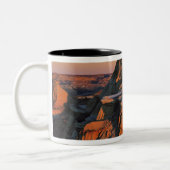 Badlands im Nationalpark Theodore Roosevelt Zweifarbige Tasse (Links)