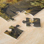 Badlands im Provinzialpark Dinosaur in Alberta, Puzzle (Seite)