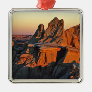 Badlands im Theodore-Roosevelt-Nationalpark Ornament Aus Metall
