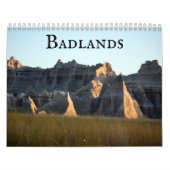 Badlands in Süddakota Kalender (Titelbild)