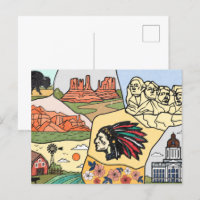 Badlands Mt Rushmore Black Hills South Dakota Kart