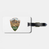 Badlands National Park Arrowhead Gepäckanhänger (Rückseite horizontal)