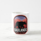 Badlands National Park Bear Kaffeetasse (Mittel)