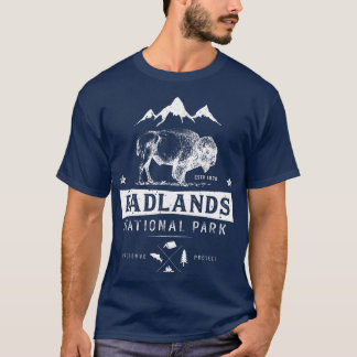 Badlands National Park Buffalo Bison South T-Shirt
