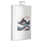 Badlands National Park Colored Hills Flachmann (Rechts)