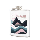 Badlands National Park Colored Hills Flachmann (Links)