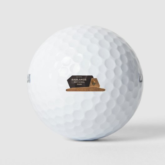 Badlands National Park Golfball (Vorderseite)