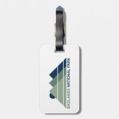 Badlands National Park Mountain Sun Gepäckanhänger (Rückseite vertikal)