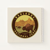 Badlands National Park Notizblock (Rückseite)