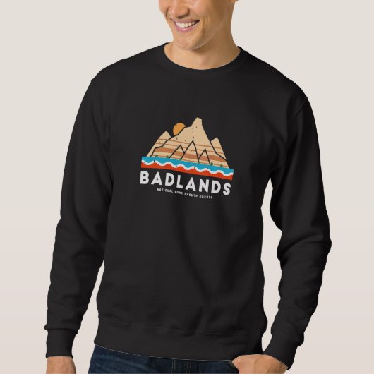 Badlands National Park Premium Sweatshirt (Vorderseite)