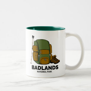 Badlands National Park Rucksack Zweifarbige Tasse