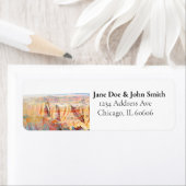 Badlands National Park Rücksendeadressen-Aufkleber (Insitu)