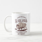Badlands National Park South Dakota Funny Travel Kaffeetasse (Links)