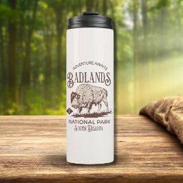 Badlands National Park South Dakota Funny Travel Thermosbecher