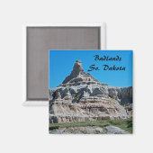 Badlands National Park, South Dakota Magnet (Vorderseite/Rückseite)