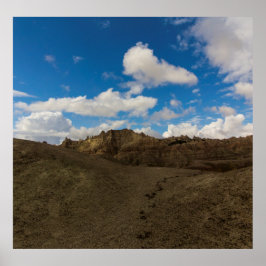 Badlands National Park, South Dakota Poster