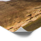 Badlands National Park, South Dakota Poster (Ecke)