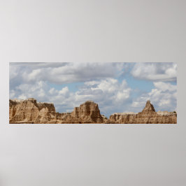 Badlands National Park, South Dakota Poster