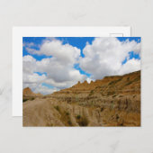 Badlands National Park, South Dakota Postkarte (Vorne/Hinten)
