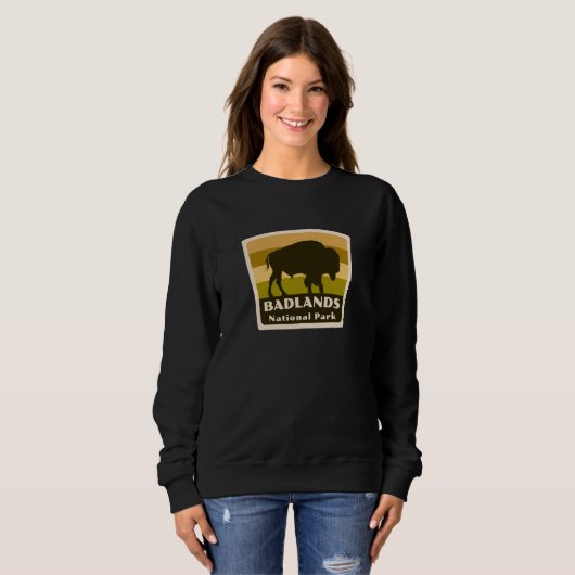 Badlands National Park South Dakota South Dakota B Sweatshirt (Vorne ganz)