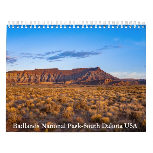 Badlands National Park-South Dakota USA Calendar Kalender (Titelbild)
