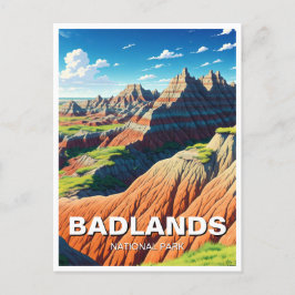 Badlands National Park Souvenir Postkarte