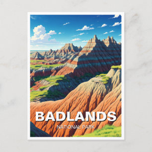 Badlands National Park Souvenir Postkarte