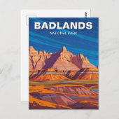 Badlands National Park Souvenir Postkarte (Vorne/Hinten)