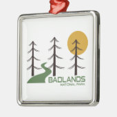 Badlands National Park Trail Ornament Aus Metall (Links)