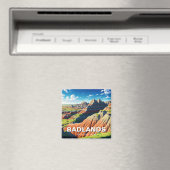 Badlands National Park Travel Magnet (In Situ (Geschirrspüler))