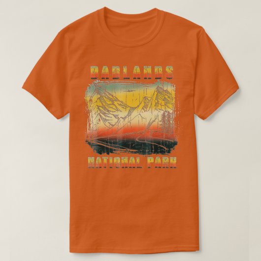 Badlands National Park Vintage Tee (Design vorne)