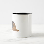 Badlands National Park Zweifarbige Tasse (Mittel)