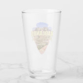 Badlands-Nationalpark (Arrowhad) Glas (Rückseite)