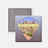 Badlands-Nationalpark (Arrowhad) Magnet (Vorderseite/Rückseite)