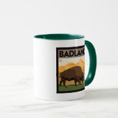 Badlands-Nationalpark | Buffalo Tasse (VorderseiteRechts)