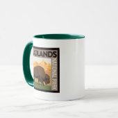 Badlands-Nationalpark | Buffalo Tasse (Vorderseite Links)