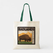 Badlands-Nationalpark | Buffalo Tragetasche (Rückseite)