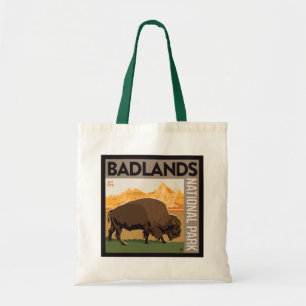 Badlands-Nationalpark   Buffalo Tragetasche