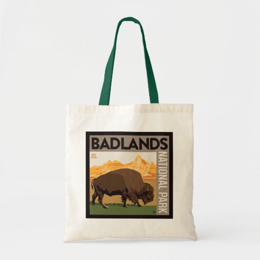 Badlands-Nationalpark | Buffalo Tragetasche (Vorne)