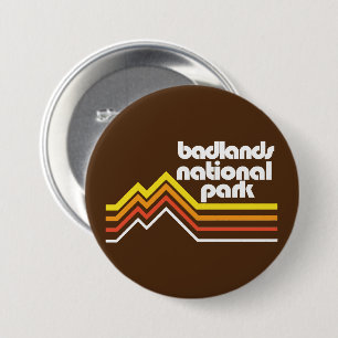 Badlands-Nationalpark Button