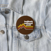 Badlands-Nationalpark Button (Beispiel)