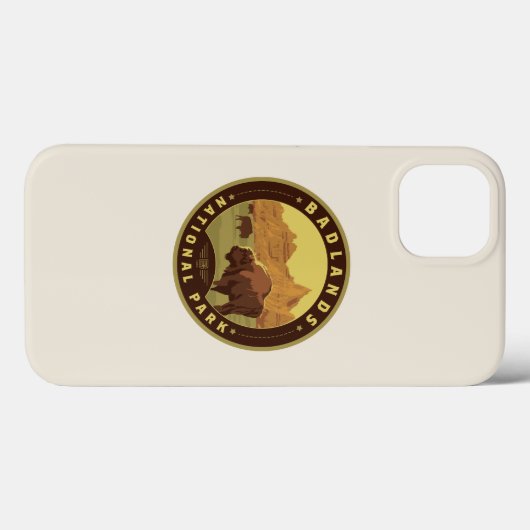 Badlands-Nationalpark Case-Mate iPhone Hülle (Rückseite (Horizontal))